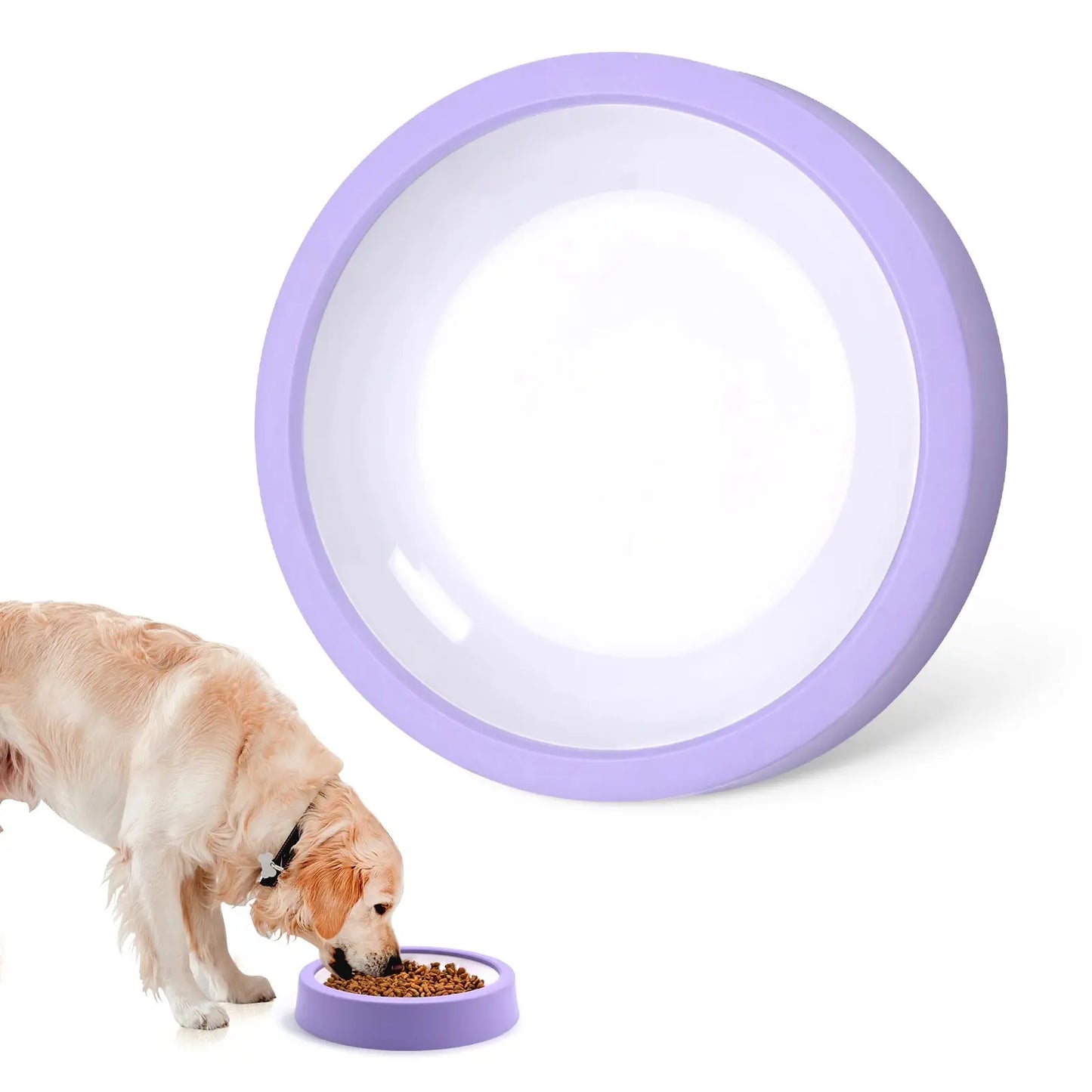 Non-Slip Anti-Gulping Slow Feeder Bowl for Dogs - No Furs Given