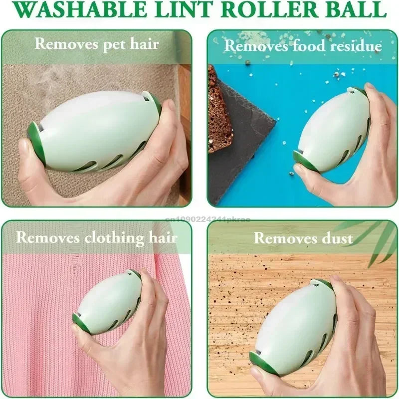 Washable Pet Hair & Lint Remover Roller for Clothes - No Furs Given