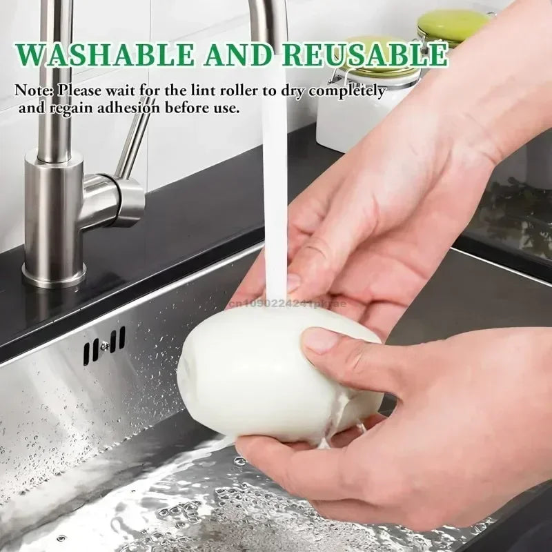 Washable Pet Hair & Lint Remover Roller for Clothes - No Furs Given