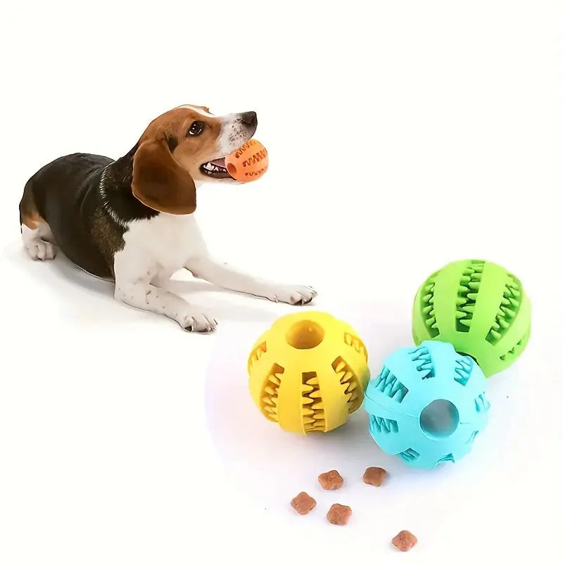 Interactive Dog Treat Dispenser Chew Toy for All Breeds - No Furs Given