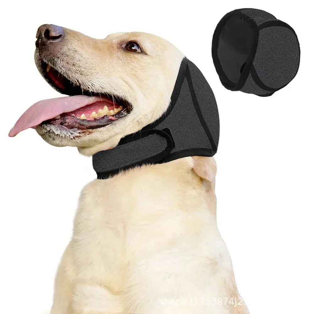 Dog Ear Muffs Noise Reduction Waterproof Headgear - No Furs Given