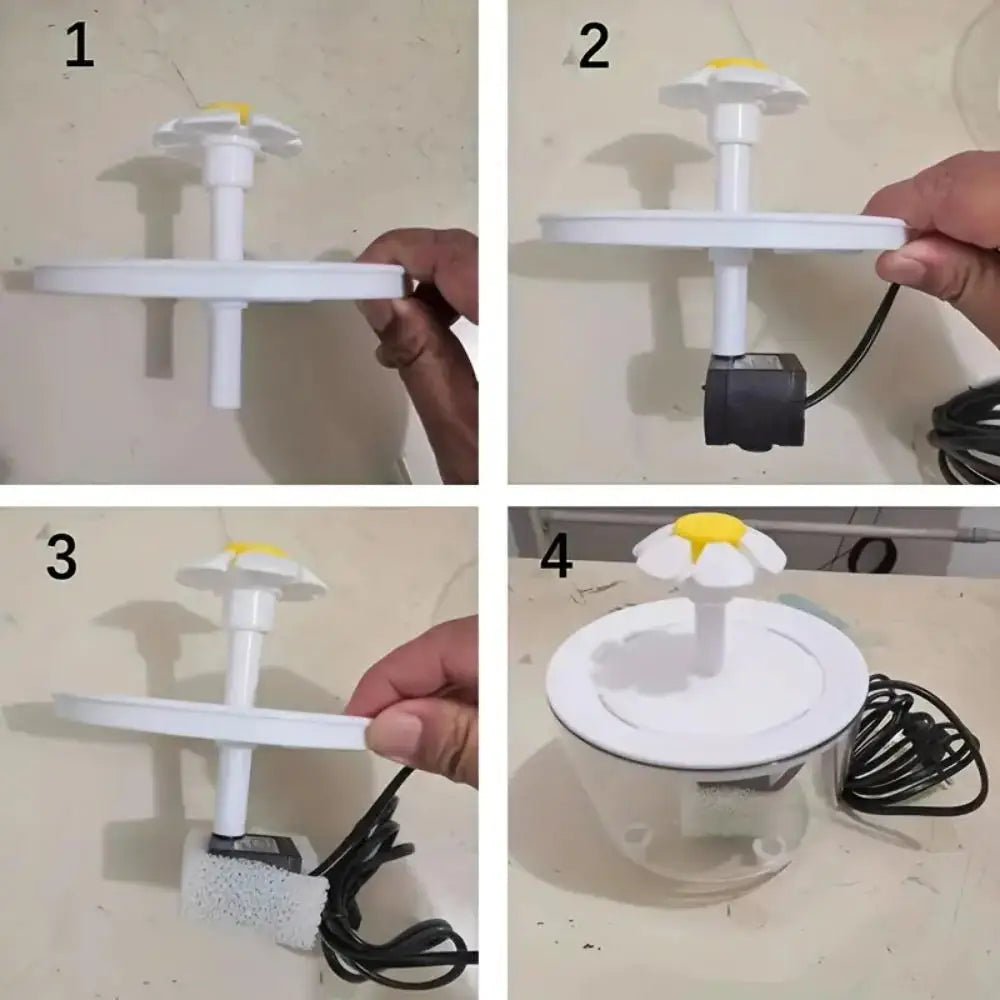 1200mL USB Electric Pet Water Fountain - No Furs Given