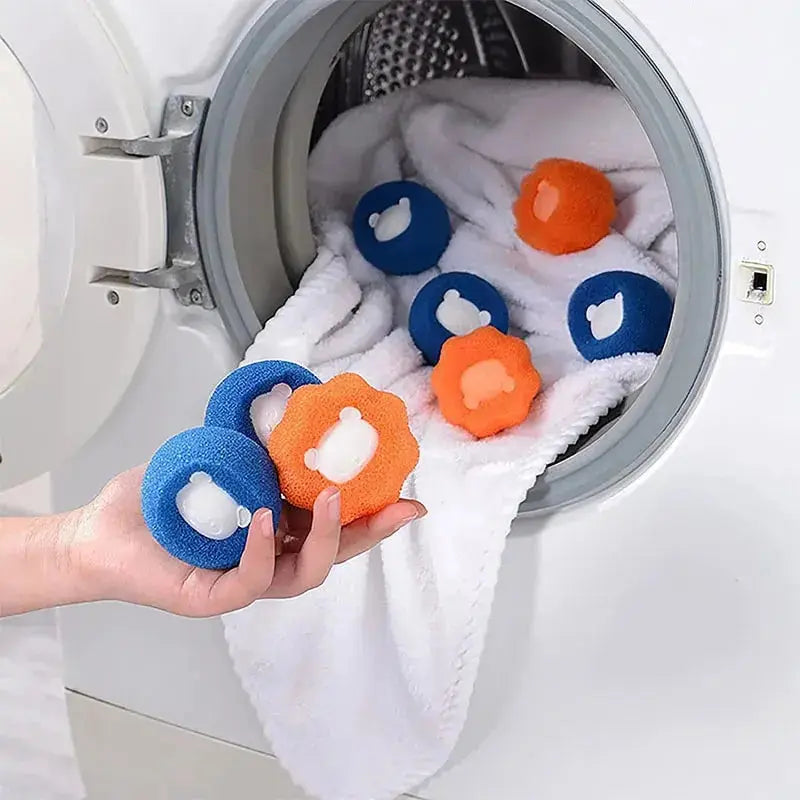 Reusable Pet Hair Remover Balls for Washing Machine - No Furs Given