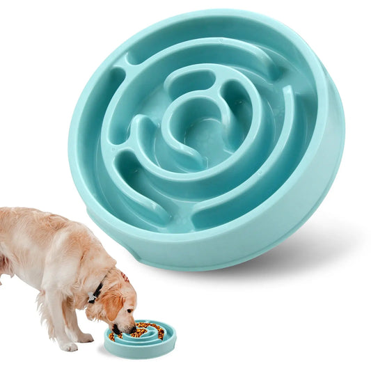 Non-Slip Anti-Gulping Slow Feeder Bowl for Dogs - No Furs Given