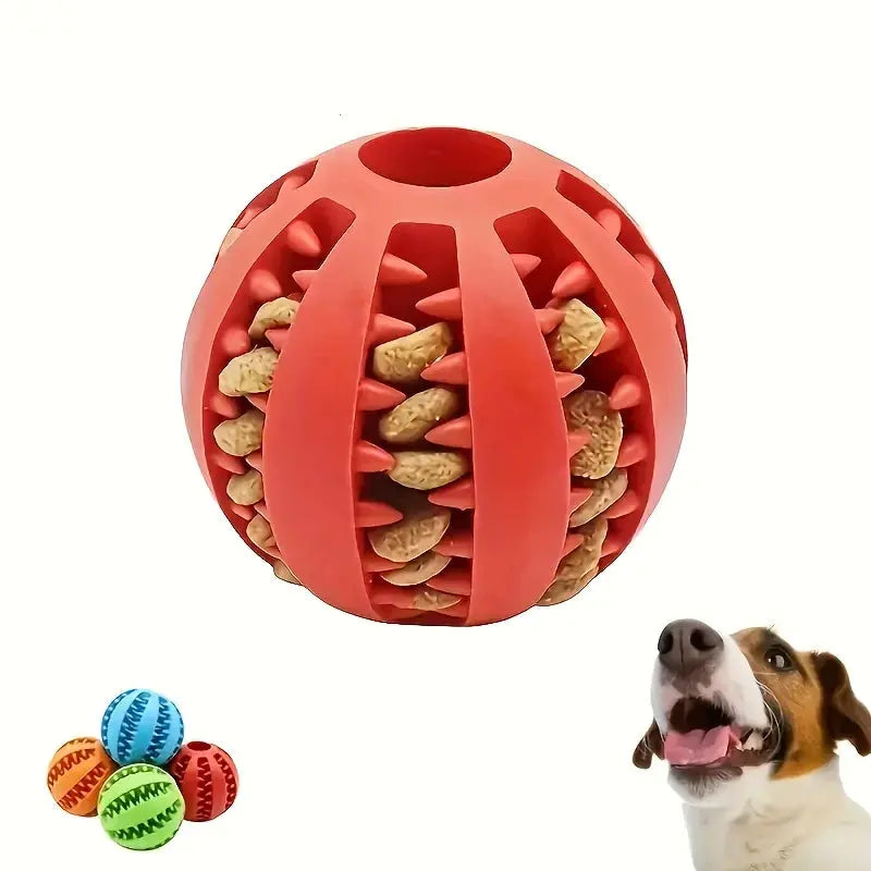 Interactive Dog Treat Dispenser Chew Toy for All Breeds - No Furs Given